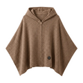 Heat Hollow™ Heated Hooded Shawl with Zip and 3 Heat Settings