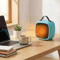 Heat Hollow™ 500W Ceramic Desk Heater, Ultra Quiet Under 45dB