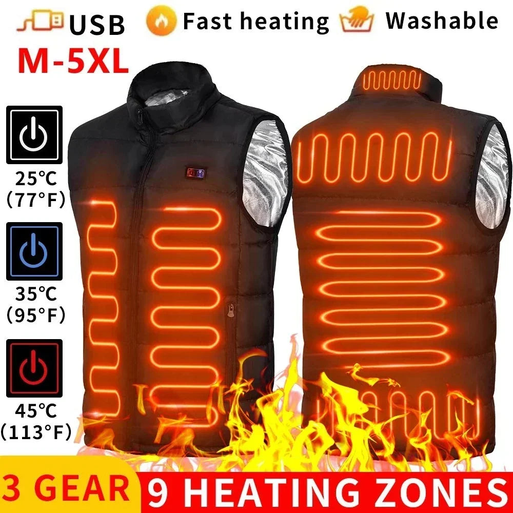 Heat Hollow™ Graphene Heated Softshell Jacket with 9 Heating Zones