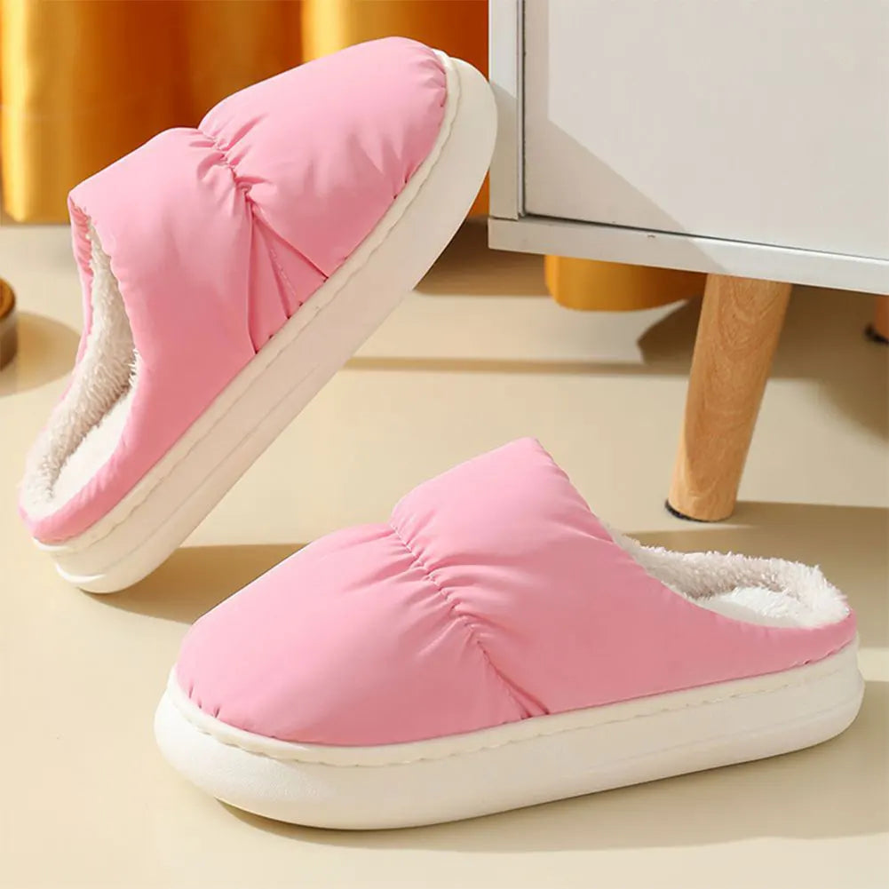 USB Heated Slippers with Plush Lining for Warm, Dry Feet
