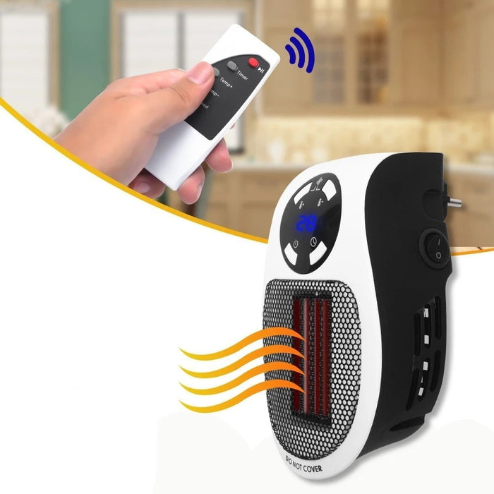 Heat Hollow™ 500W Plug-In Heater for Garage, Workshop and Office