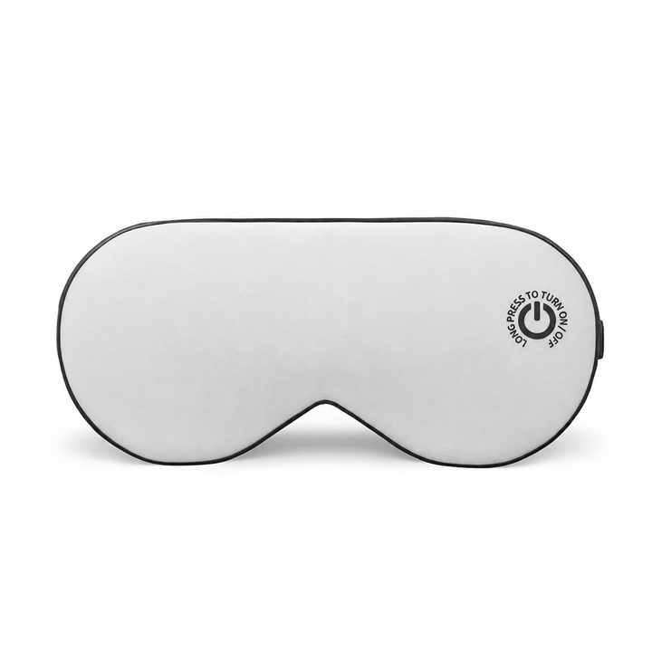 Heat Hollow™ Cordless Heated Eye Mask With Silk Cover and Vibration