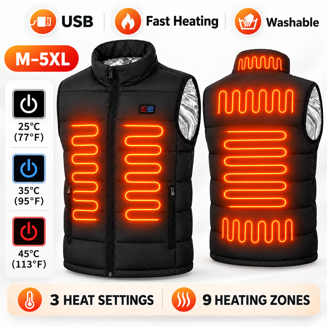 Heat Hollow™ Graphene Heated Softshell Jacket with 9 Heating Zones