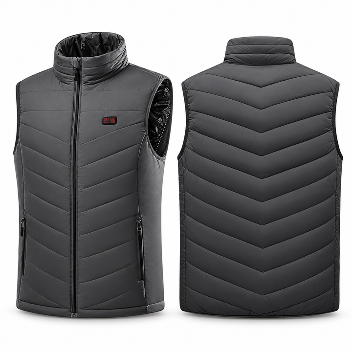 Heat Hollow™ Heated Gilet with 13 Heating Zones for Cold Days