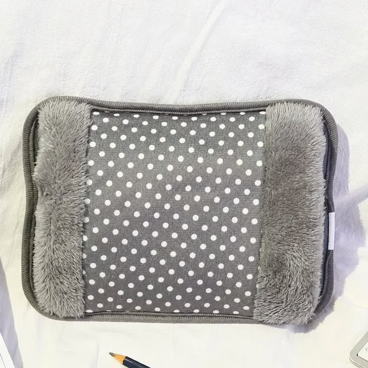 Heat Hollow™ Rechargeable Electric Hot Water Bottle with Hand Pockets