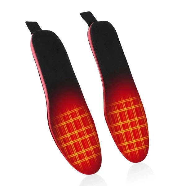 Rechargeable Heated Insoles with Remote Control – Heat Hollow