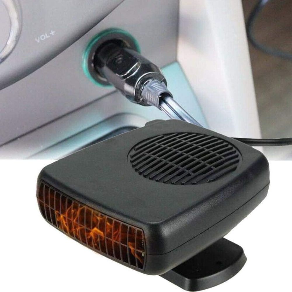 Ceramic Car Heater 12V | 150-300W Heating and Fan Levels | Quick De-icing &amp; Heating for Any Vehicle