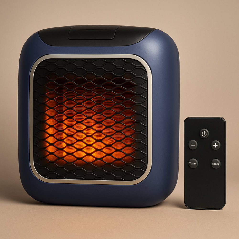 Heat Hollow™ Ceramic Wall Heater with Thermostat, 16–32 °C
