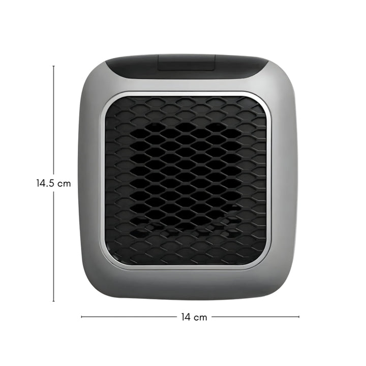 Heat Hollow™ Ceramic Wall Heater with Thermostat, 16–32 °C