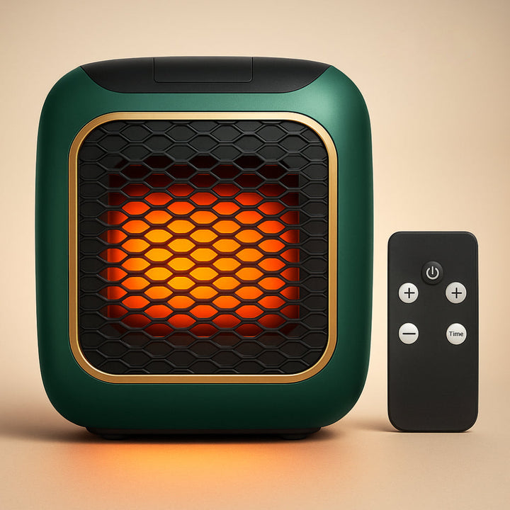 Heat Hollow™ Ceramic Wall Heater with Thermostat, 16–32 °C