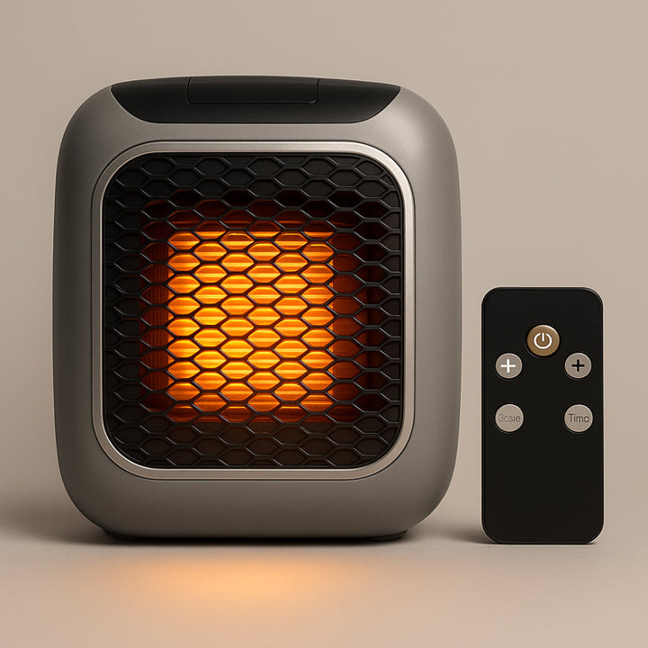 Heat Hollow™ Ceramic Wall Heater with Thermostat, 16–32 °C