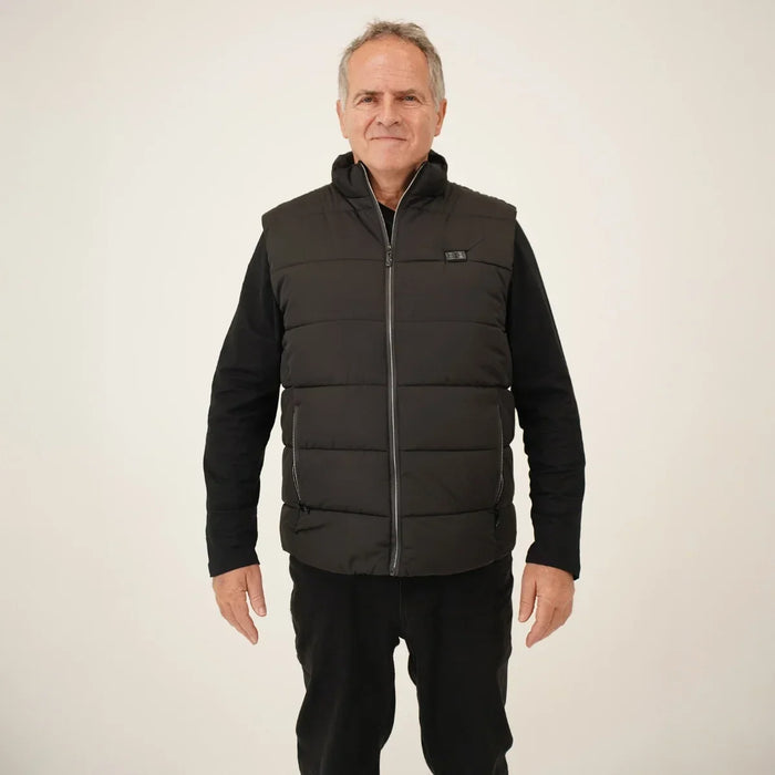 Heat Hollow™ Men's Heated Gilet with Front, Back and Neck Zones