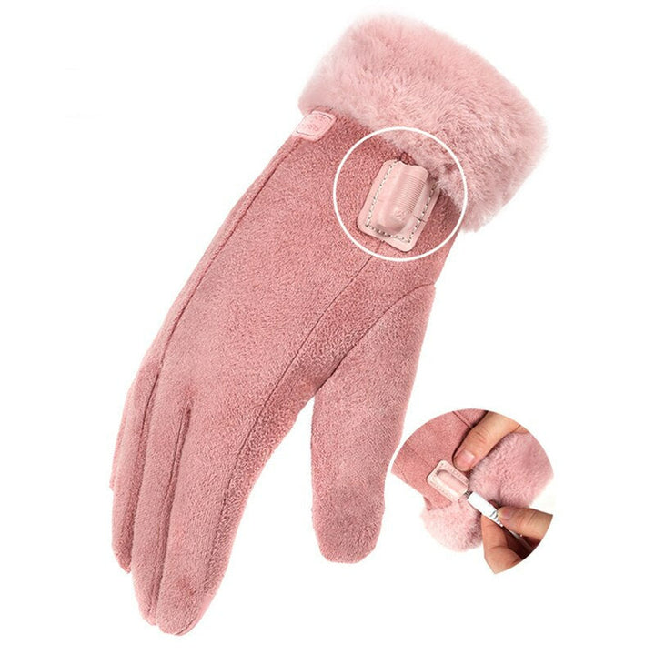 Heated Winter Gloves with 5000mAh Battery and 8-Hour Warmth