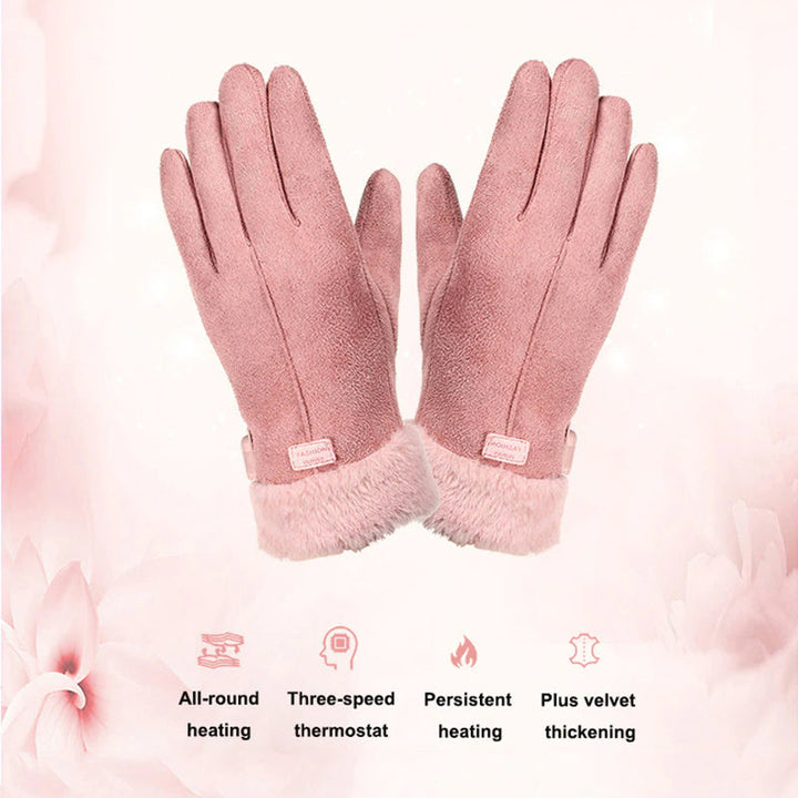 Heated Winter Gloves with 5000mAh Battery and 8-Hour Warmth