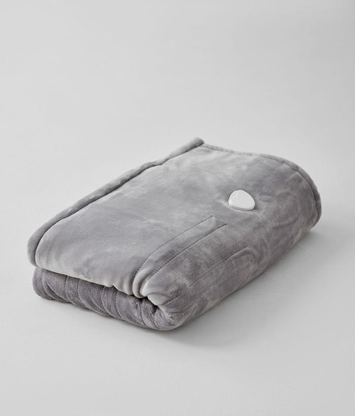 Heat Hollow™ Plush Electric Heated Throw with Overheat Protection