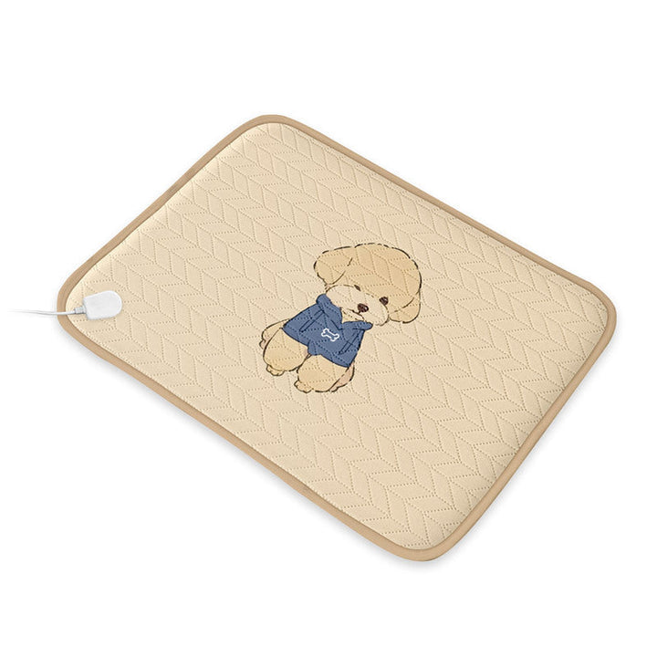 Ergonomic Electric Heat Pad with 3 Settings and Washable Cover