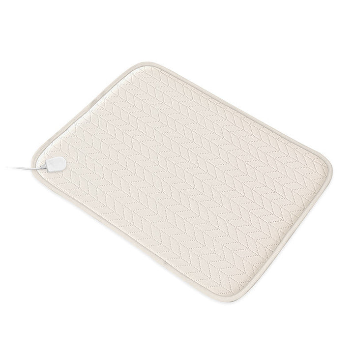 Ergonomic Electric Heat Pad with 3 Settings and Washable Cover