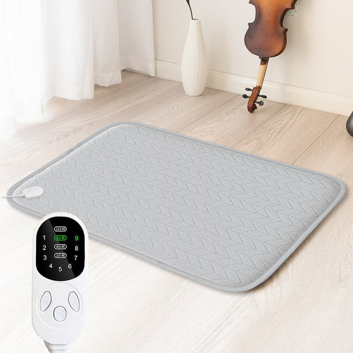 Ergonomic Electric Heat Pad with 3 Settings and Washable Cover