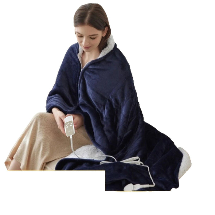 Heat Hollow™ Soft Heated Blanket with Adjustable Heat, Machine Washable
