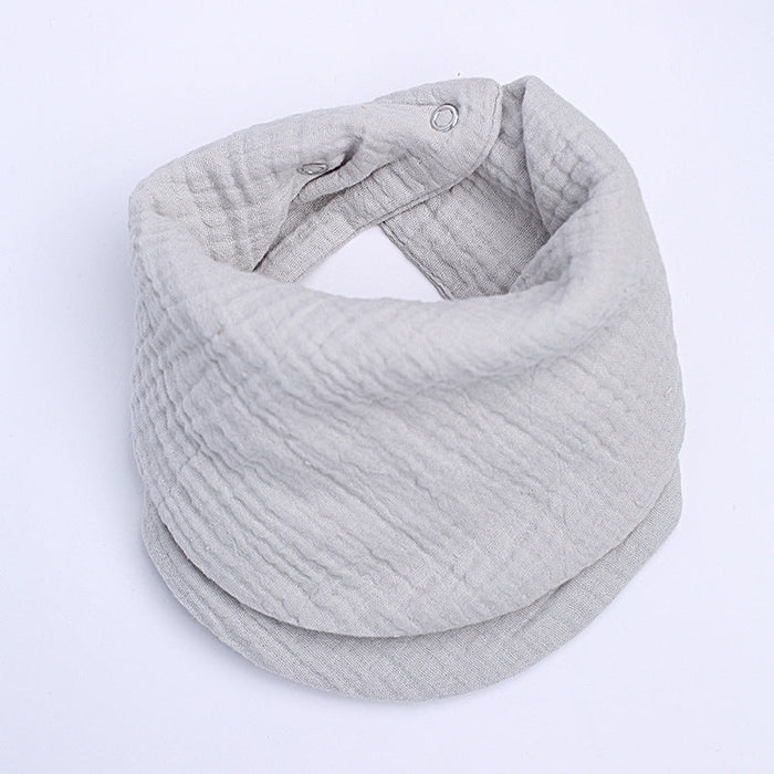 Heat Hollow™ Soft Cotton Neck Warmer with Adjustable Snap-Button Fit