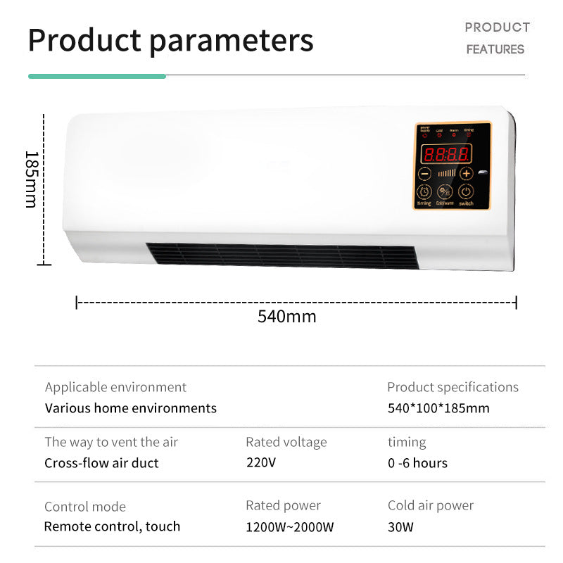 Unisex Fan Heater