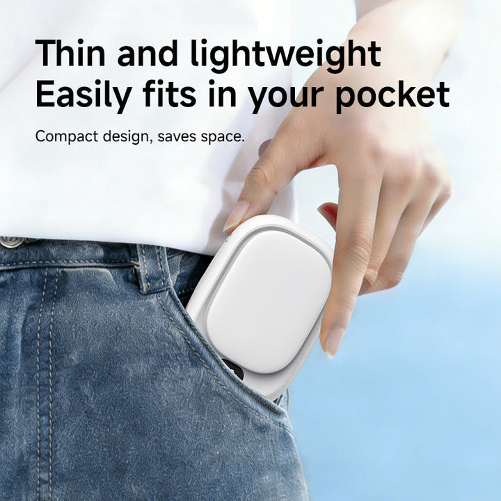 Heat Hollow™ Rechargeable Hand Warmer and Power Bank With LED Display
