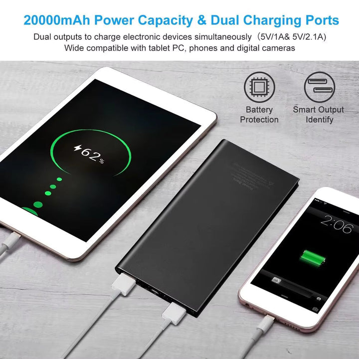 20000mAh Power Bank with 74W Output for Heated Jackets