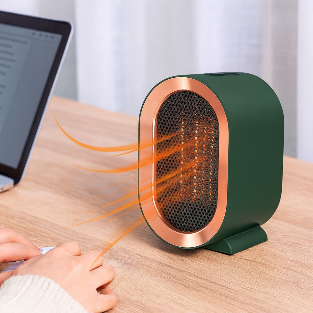 Portable Electric Heater – Energy-Efficient, Fast Heating, Compact &amp; Quiet for Home &amp; Office