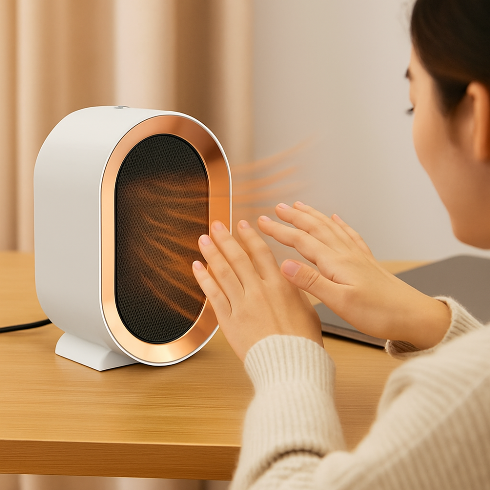 Portable Electric Heater – Energy-Efficient, Fast Heating, Compact &amp; Quiet for Home &amp; Office