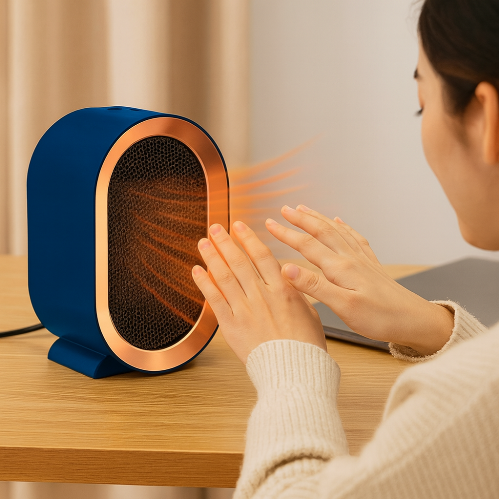Portable Electric Heater – Energy-Efficient, Fast Heating, Compact &amp; Quiet for Home &amp; Office