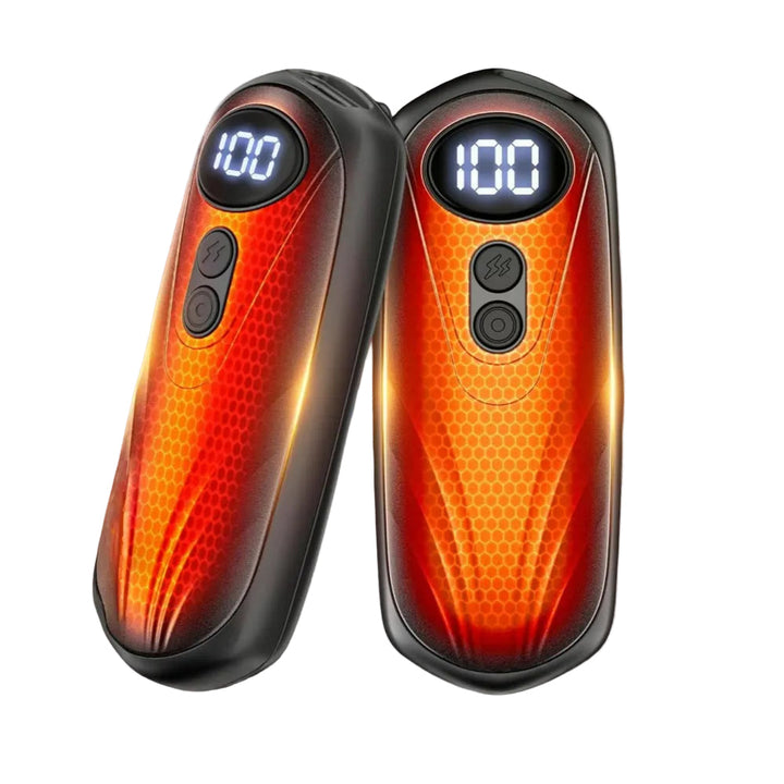 Rechargeable Hand Warmers - 2-in-1 Design, Adjustable Heat Levels