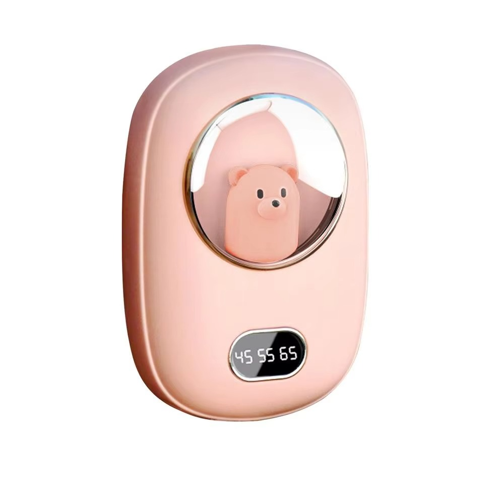 10000mAh Rechargeable Hand Warmer with Digital Display – Heat Hollow