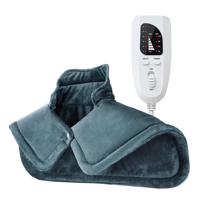 Heat Hollow™ Heated Neck and Shoulder Wrap with Fast, Even Warmth