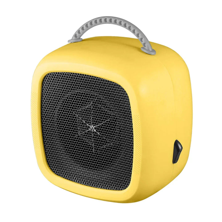HeatEase | Mini Table Heater | Portable PTC Ceramic Heater | 14.2×14.1×10.1 cm | Quiet &amp; Energy Saving