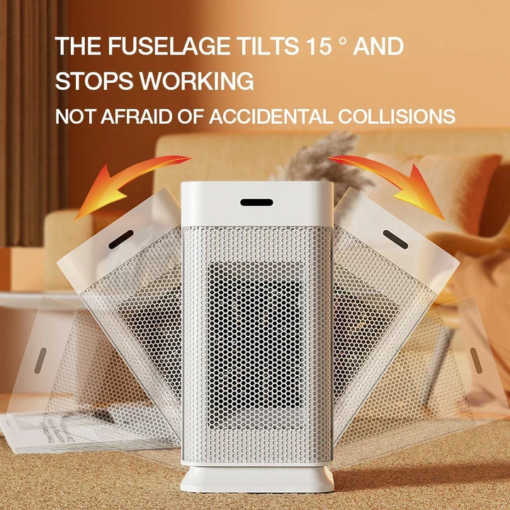 Wearable Ceramic Electric Heater with PTC and Night Light