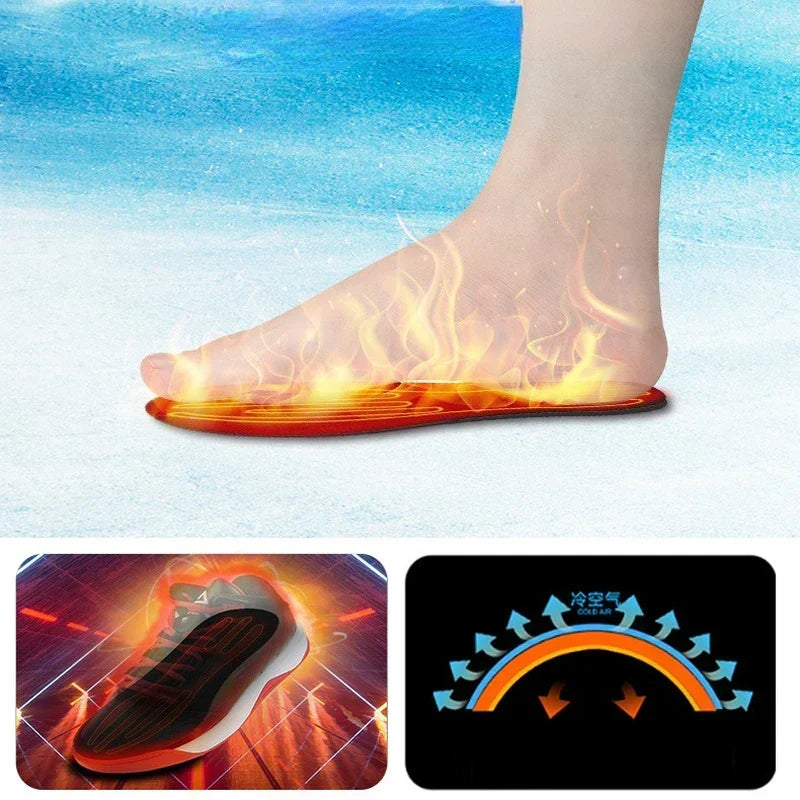 USB Heated Insoles, Cut to Size for Most Shoes – Heat Hollow