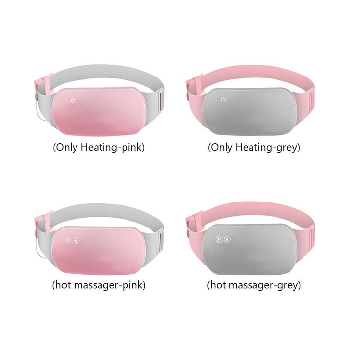 Rechargeable Heated Belly Wrap with Vibration – Heat Hollow
