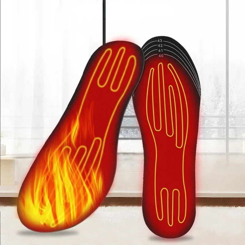 USB Heated Insoles With Carbon Fibre Heating, Cut to Fit – Heat Hollow