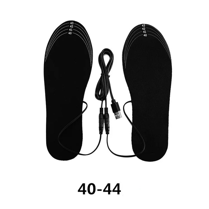 Heat Hollow™ USB Heated Insoles With Carbon Fibre Heating, Cut to Fit