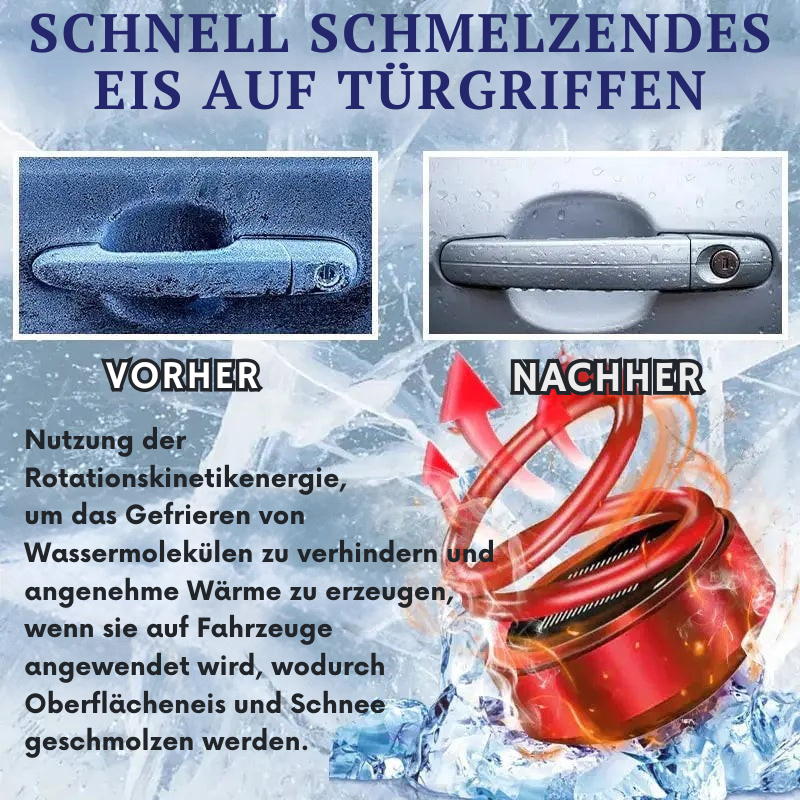 Screen De-Icer | Solar-Powered Heating Aid for Cars | Reduces Fogging and Moisture | Frostiq