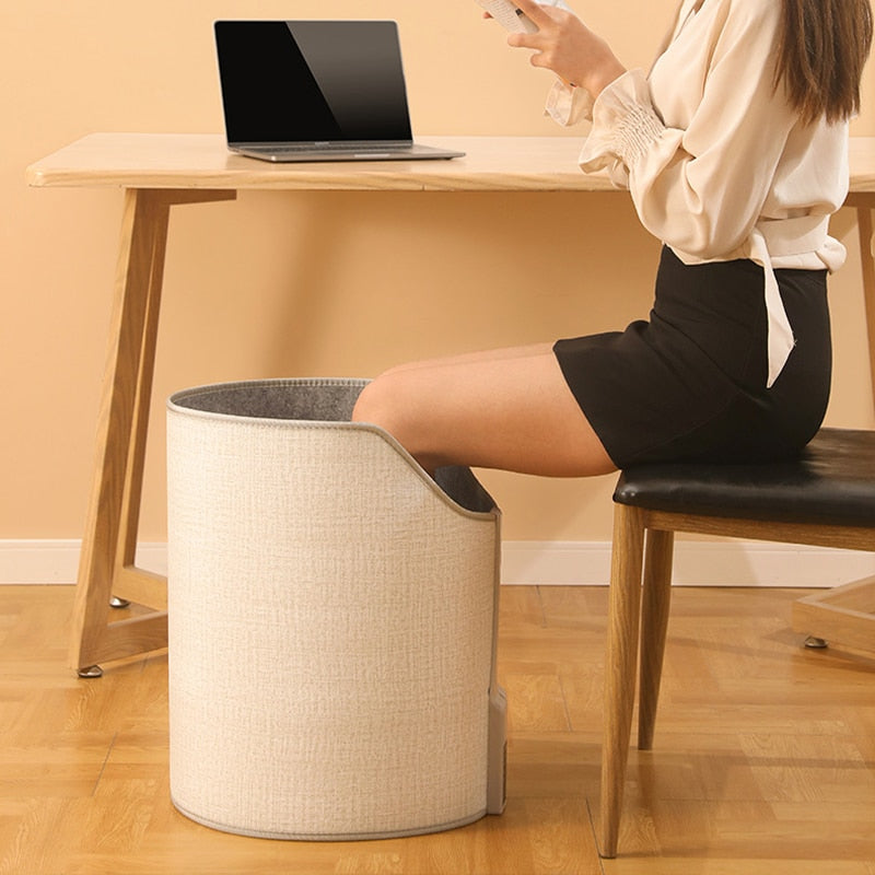 Heat Hollow™ Under Desk Electric Leg Warmer With 4 Heat Settings