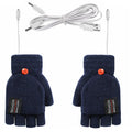Heat Hollow™ Knitted USB Heated Gloves With 3 Temperature Settings