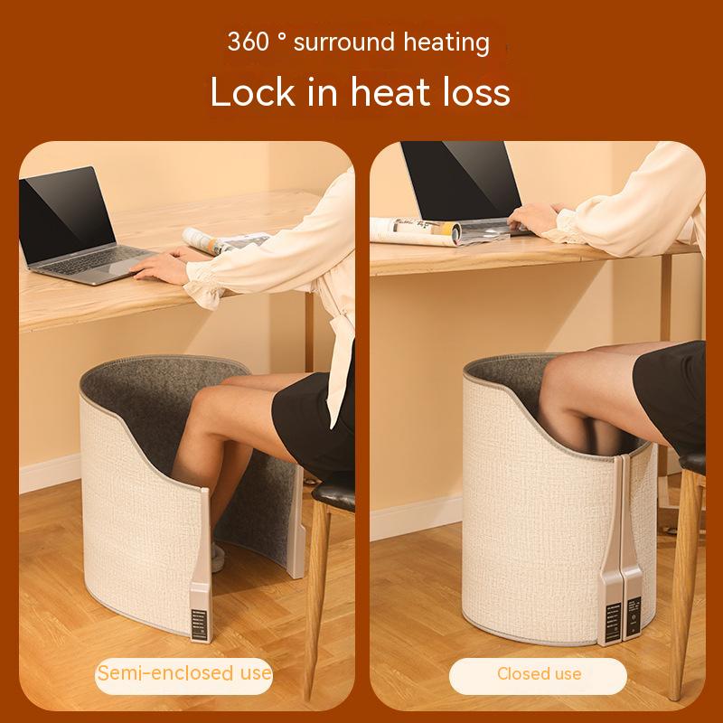 Heat Hollow™ Under Desk Electric Leg Warmer With 4 Heat Settings