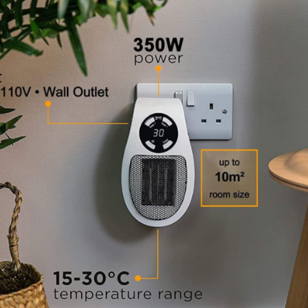 Elegant | Portable Electric Heater – Compact – Efficient – Quiet
