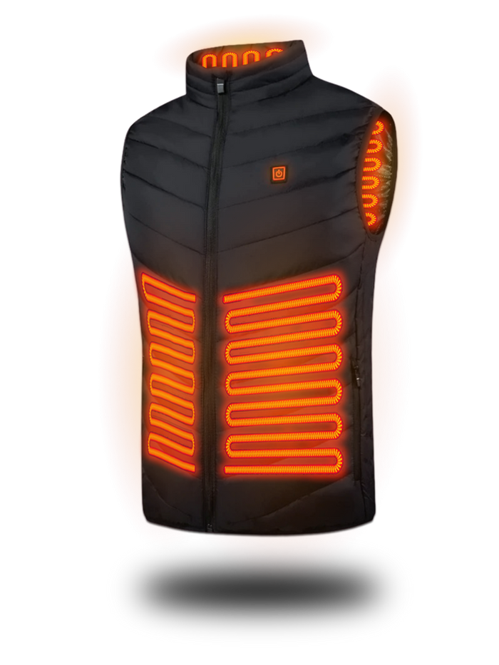 Heat Hollow™ Wind and Waterproof Heated Gilet with Neck Zone