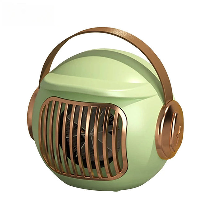 Heat Hollow™ 500W Two-Tone Mini Heater with Tip-Over Protection
