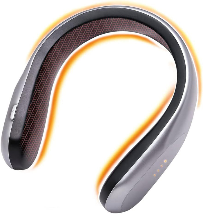 Heat Hollow Cordless Wearable Neck Heater with 4 Heat Settings