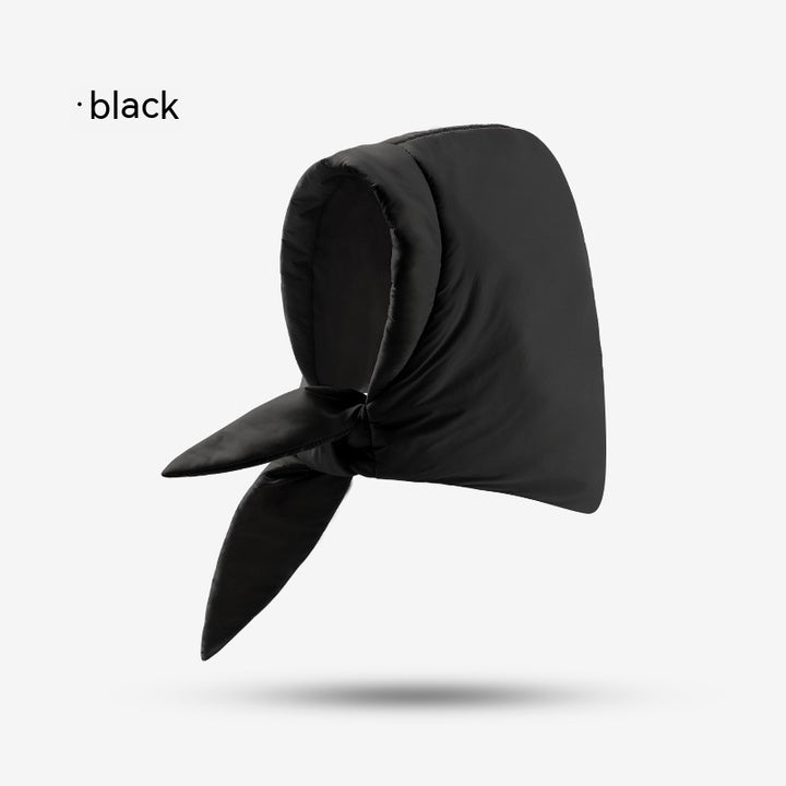 Padded winter trapper hat with ear flaps