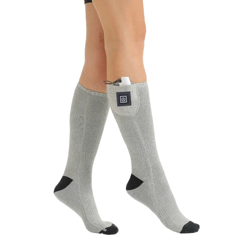 Rechargeable Heated Socks with Up to 8 Hours of Adjustable Warmth
