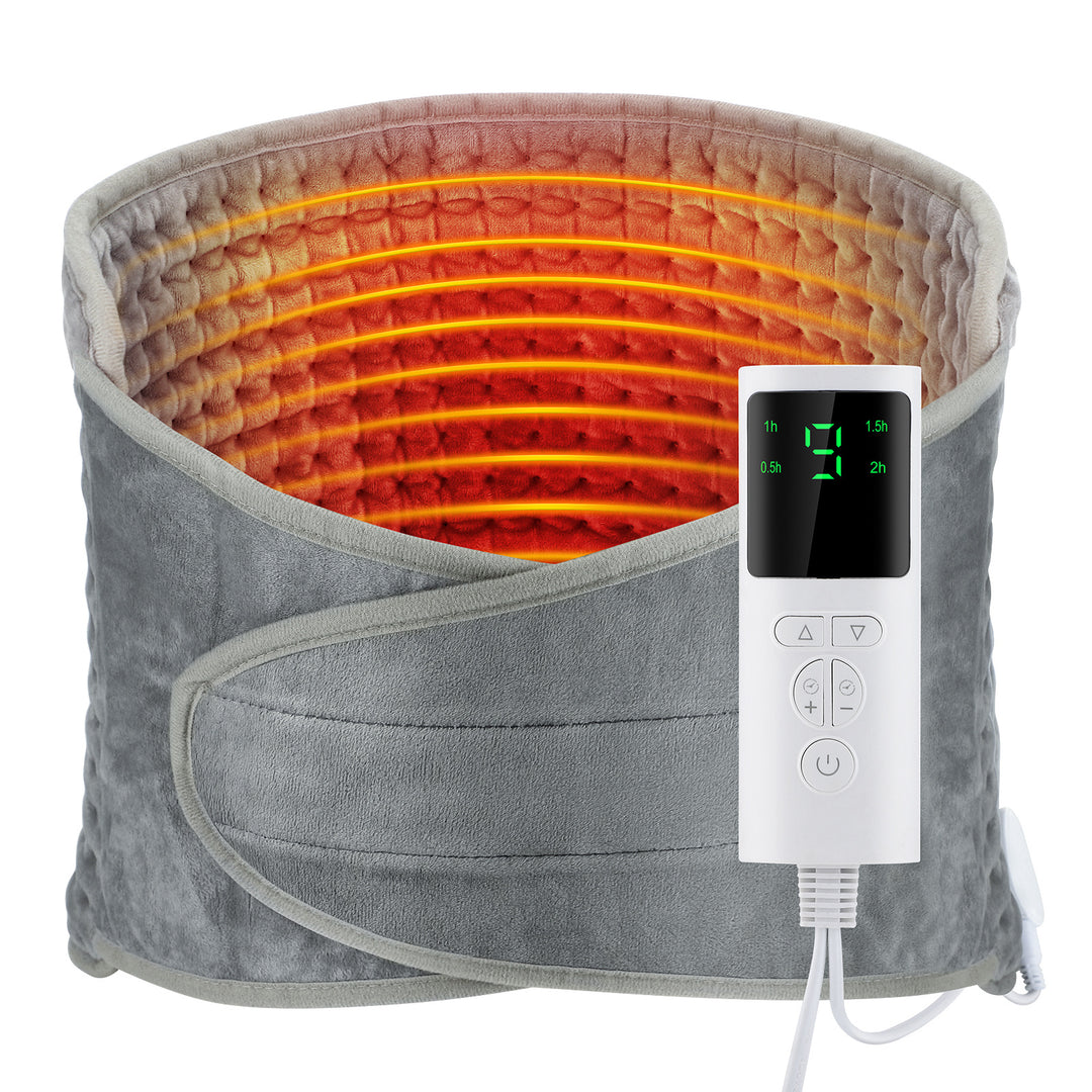 Heated Back Support Belt with Adjustable Temperature